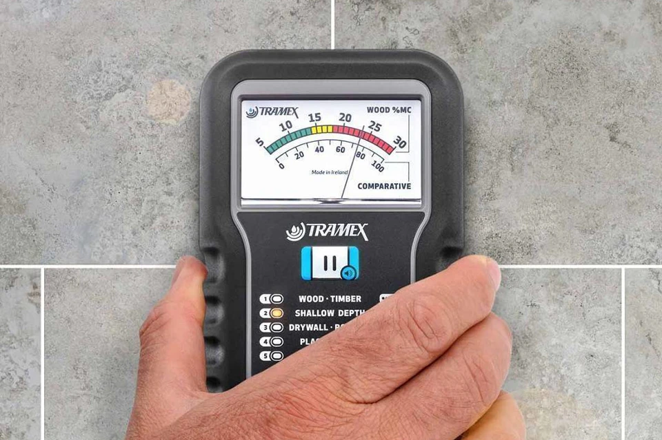ME% Tramex Vocht Meter Metesco